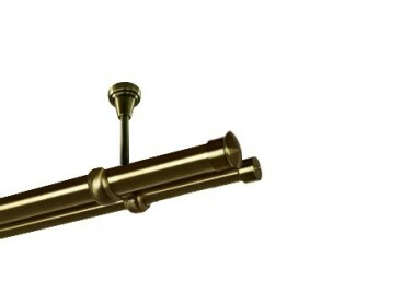Karnisze "Duo"<br>sufitowe Ø 19/25 mm