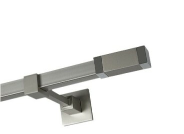 Karnisze kwadratowe "Cony" pojedyncze 20 mm