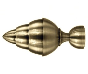 Końcówka karnisza Trevi Ø 19 mm- mosiądz antyczny